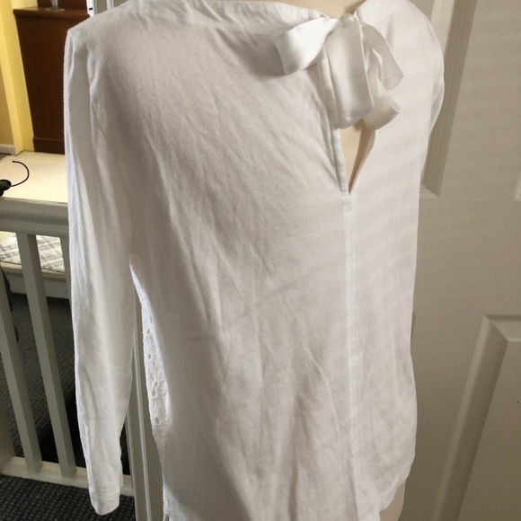 🛍️Jcrew Eyelet Top Size Small - Picture 3 of 4